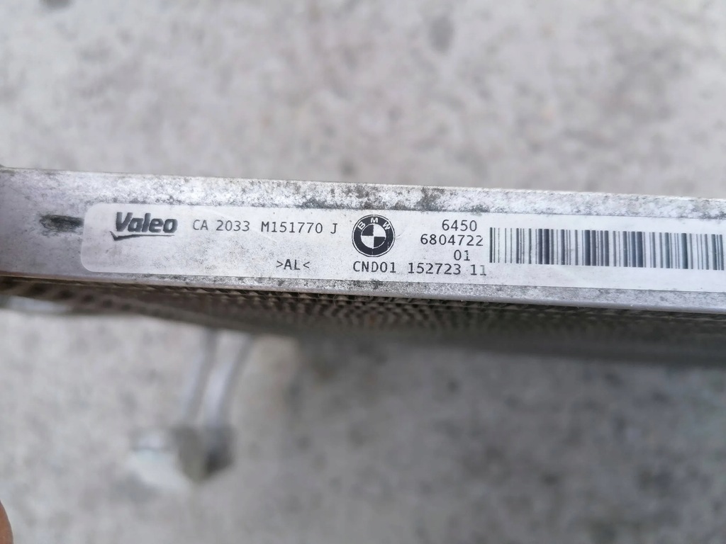 фото №6, Радиатор кондиционера bmw 1 f20 f21 3 f30 f31