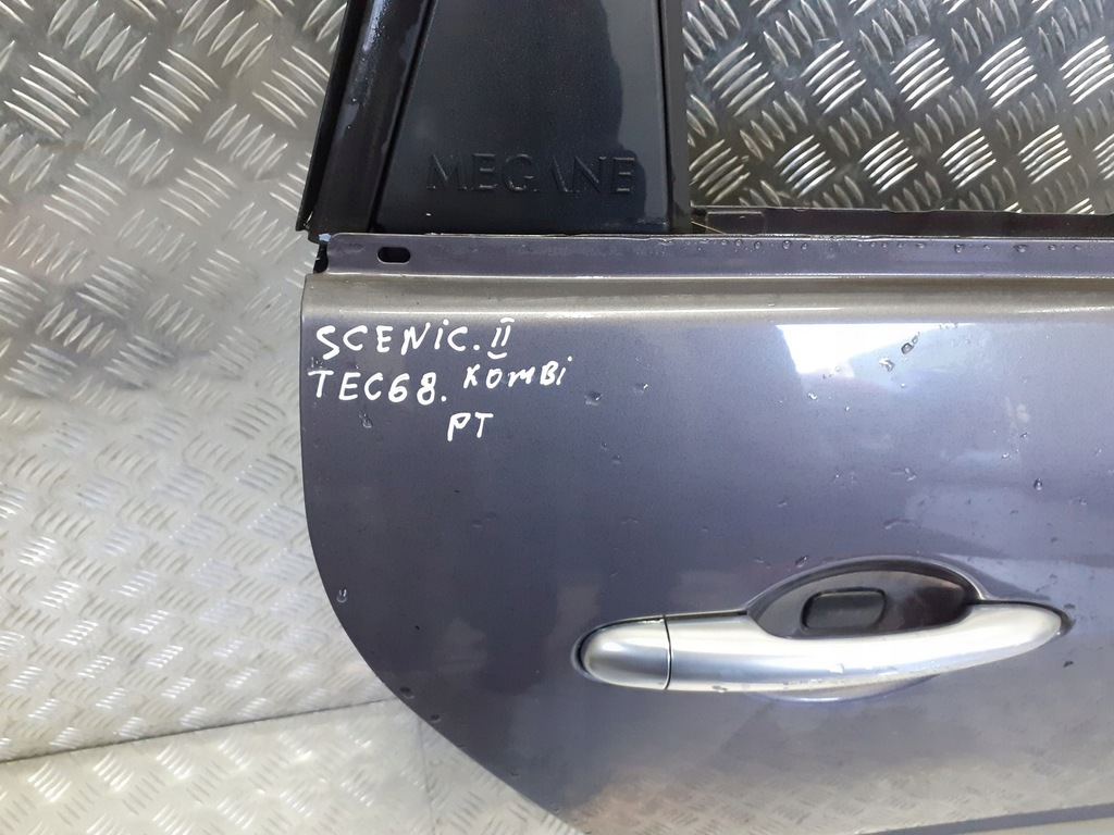 фото №3, Дверь правый задняя renault scenic ii tec68