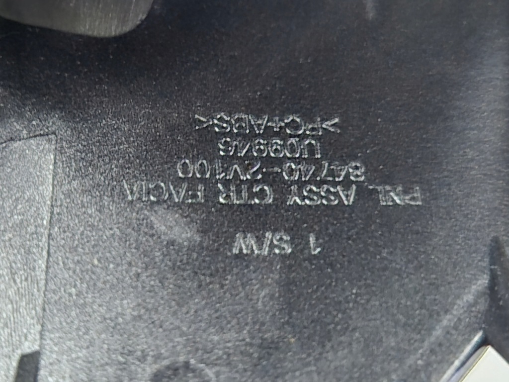 фото №13, Hyundai veloster i dekor консоли рамка решётка обдув