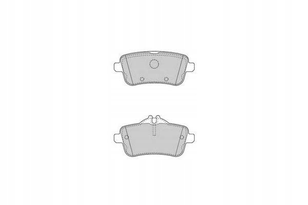 фото №1, Ferodo гальмівні колодки гальмівні mercedes gl x166 gle c2