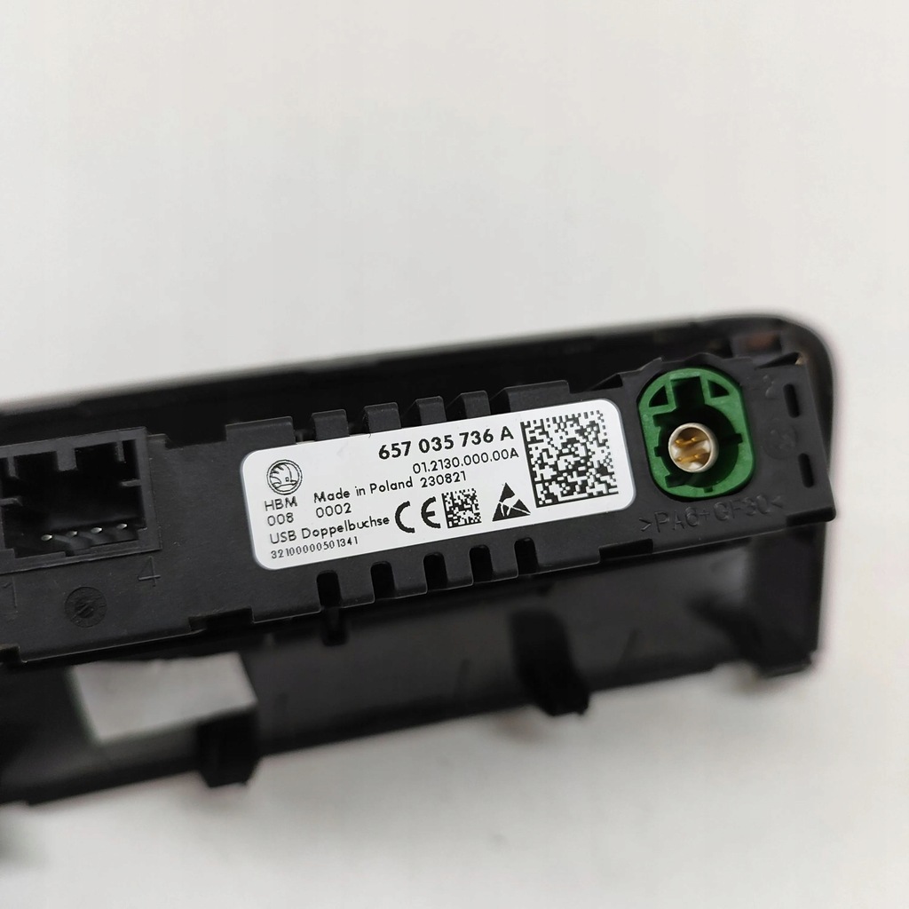 фото №7, Skoda enyaq iv 2022 разъём / соединитель usb