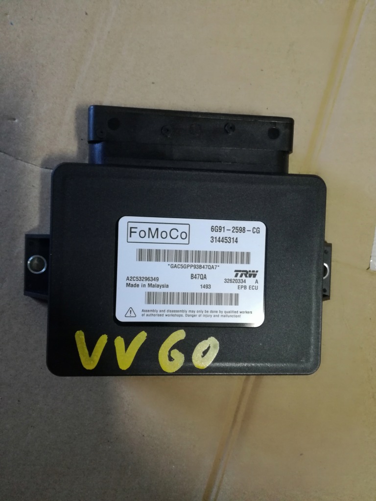 фото №1, Volvo v60 s60 ii xc60 модуль тормоза ручного 31445314