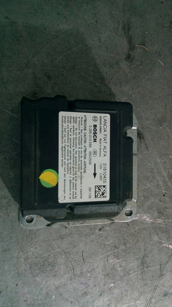 фото №1, Модуль подушка безпеки fiat doblo ii 51810455