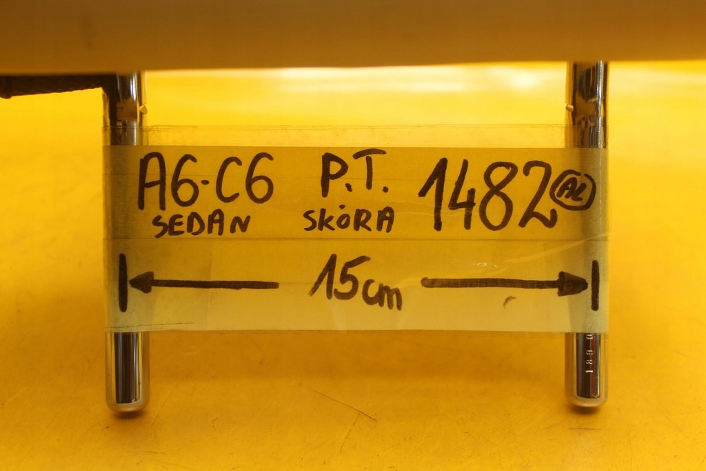 фото №8, Підголівник правий задня задній шкіра audi a6 c6 sedan