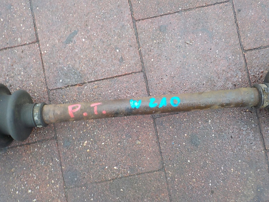 фото №4, Mercedes w210 3.0 d приводной вал poloska правый задняя