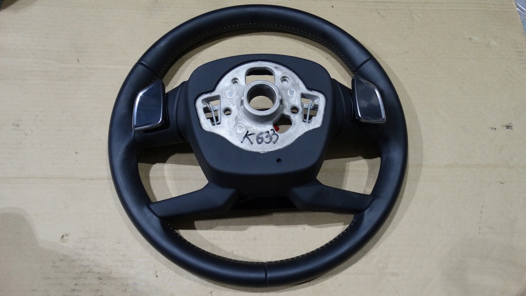 фото №6, Ideal kpl.kierownica audi a6 a7 a8 4k8 c8 кожа 1