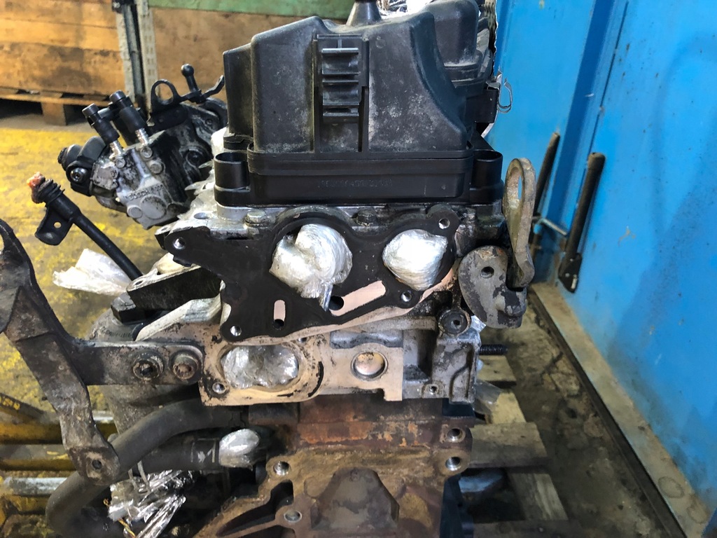 фото №8, Двигатель kompletny vw passat b6 golf v touran audi cba cbab 2,0 tdi 140 km