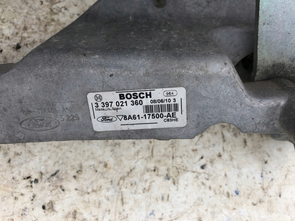 фото №5, Механізм моторчик двірник ford fiesta mk7