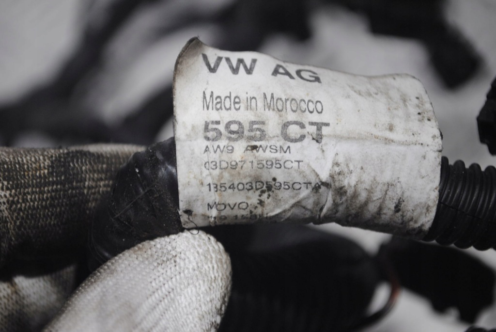 фото №8, Электропроводка жгут двигателя 03d971595ct skoda fabia ii hb 1.2 htp