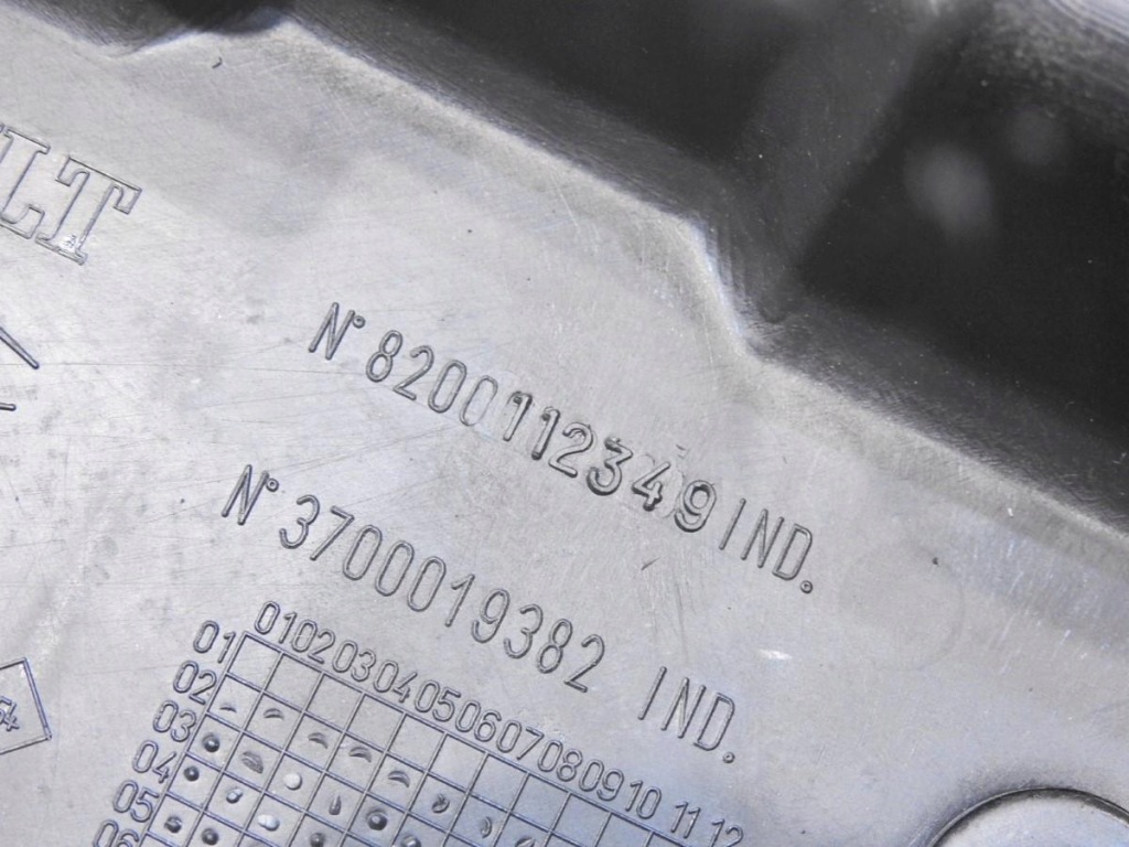 фото №5, Бардачок pod сидіння правий перед renault scenic ii lift 8200112349