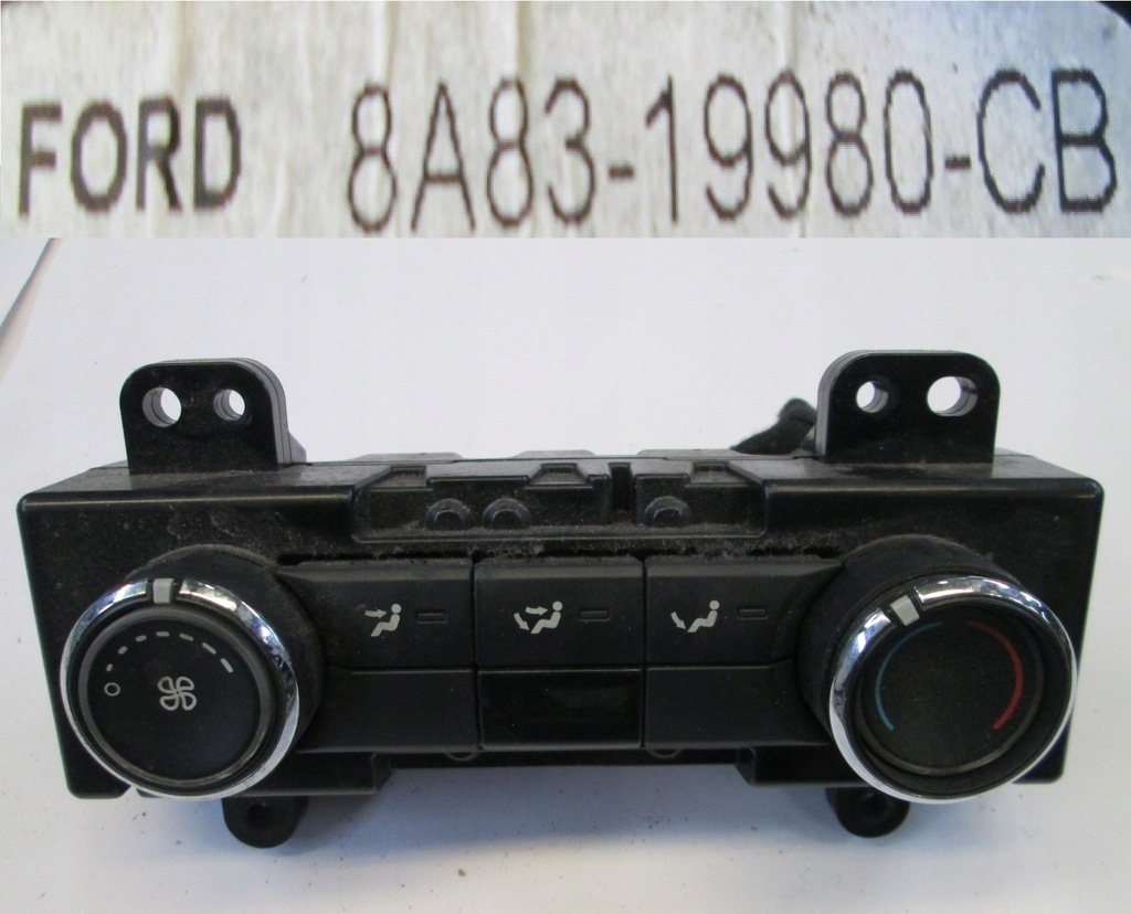 фото №1, Ford flex 08- панель кондиционера задняя воздуховод