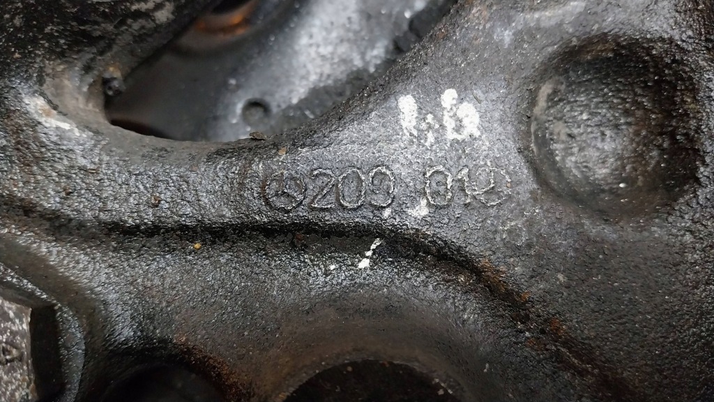 фото №6, Поворотный кулак ступица суппорт правый перед 20901 mercedes w203 w209 slk r171