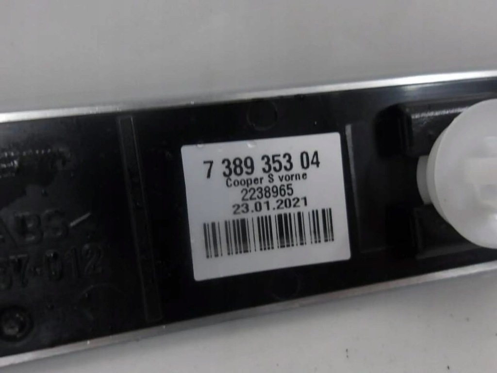 фото №4, Mini one cooper s f56 молдинг поріг перед