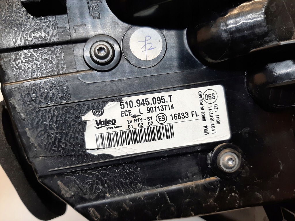 фото №7, Vw sportsvan лампа задня ліва 510945095t