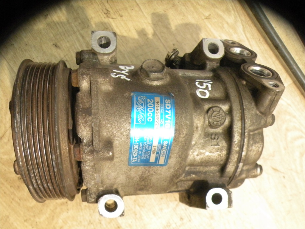 фото №6, Ford focus cmax fiesta volvo v50 c30 s40 v70 s80 1.6 компресор кондиціонера