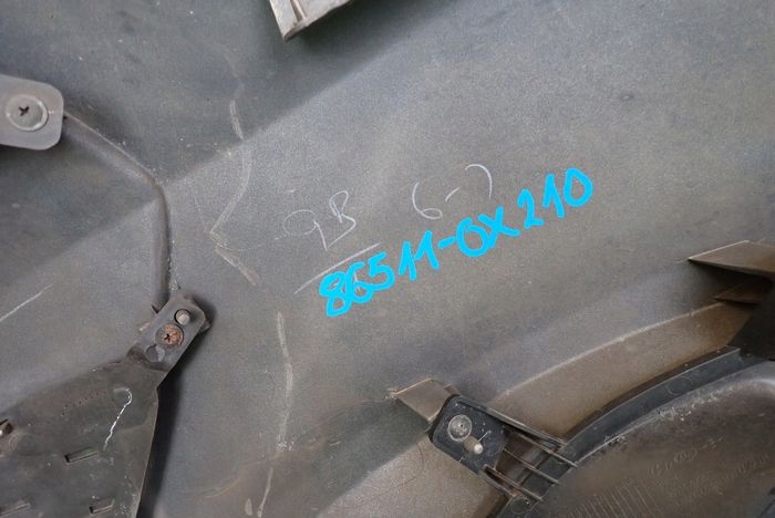 фото №13, Hyundai i10 lift 10-13 бампер передний перед