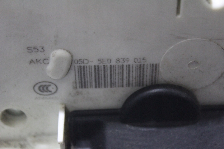 фото №2, Замок левый задняя дверь skoda rapid ii