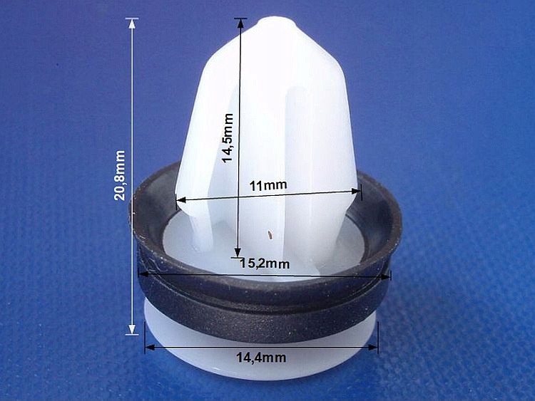 фото №3, 10x ford transit tourneo connect custom клипса накладки