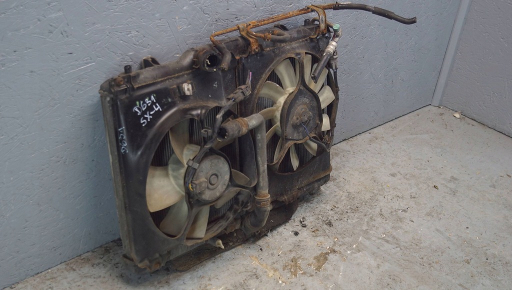 фото №7, Радіатор вентилятор suzuki sx4 1.6 1.9 ddis d631