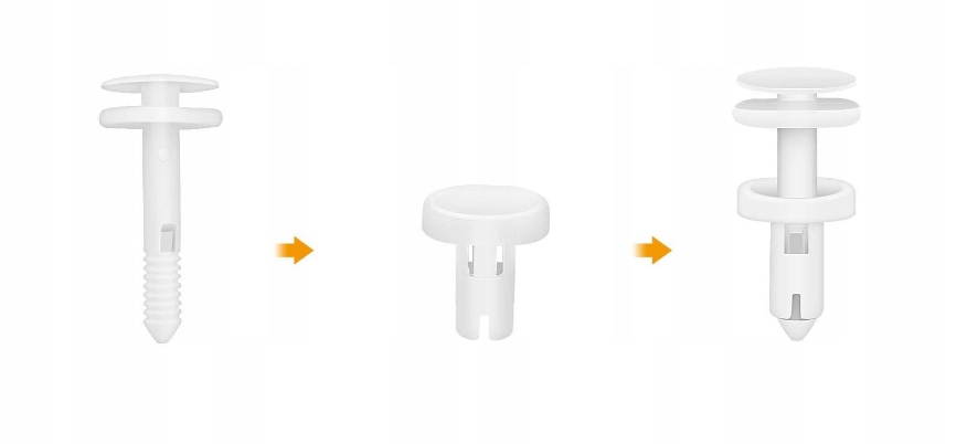 фото №6, Chrysler plymouth voyager dodge jeep tesla gmc кліпси оббивка бампера