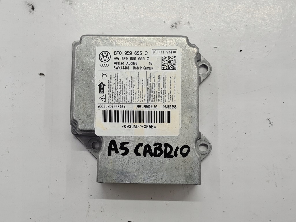 фото №1, Audi a5 8t a4 b8 модуль датчик подушка безопасности 8f0959655c