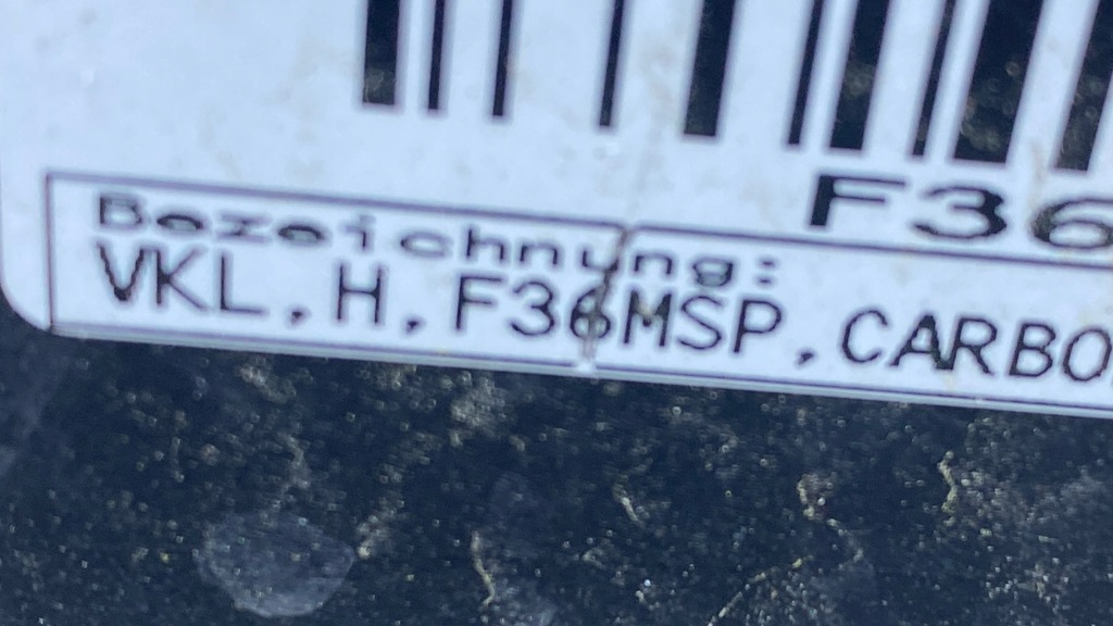 фото №9, Бампер задняя задний m набор bmw 4 f36