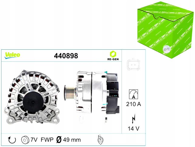 фото №1, Генератор renault espace iv laguna laguna ii laguna iii vel satis