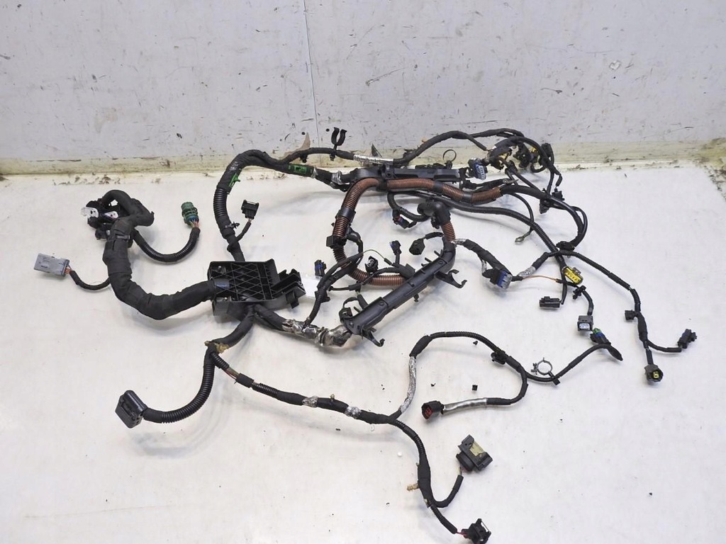 фото №8, Жгут электропроводка двигателя peugeot 607 2.7 v6 hdi 7u3q-9h589-ab