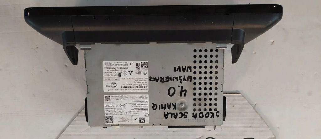 фото №13, Дисплей navi skoda scala kamiq