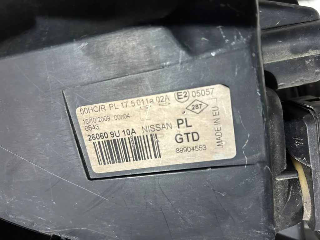 фото №5, Фара лівий nissan note e11