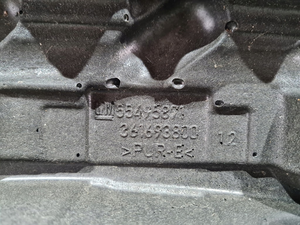 фото №9, Защита верхний крышка двигателя opel astra k adam corsa e 1.0 turbo