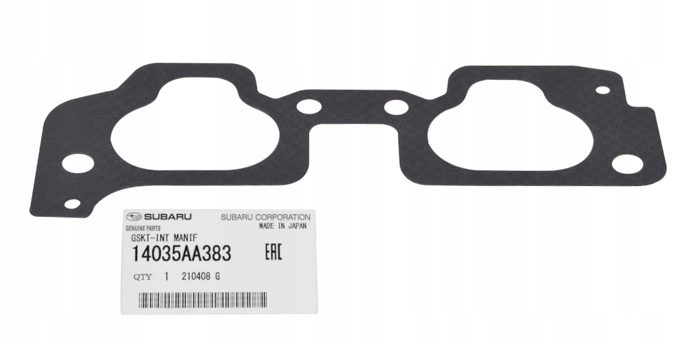 фото №1, Прокладка коллектор впускной впускной subaru оригинальный номер 14035aa383