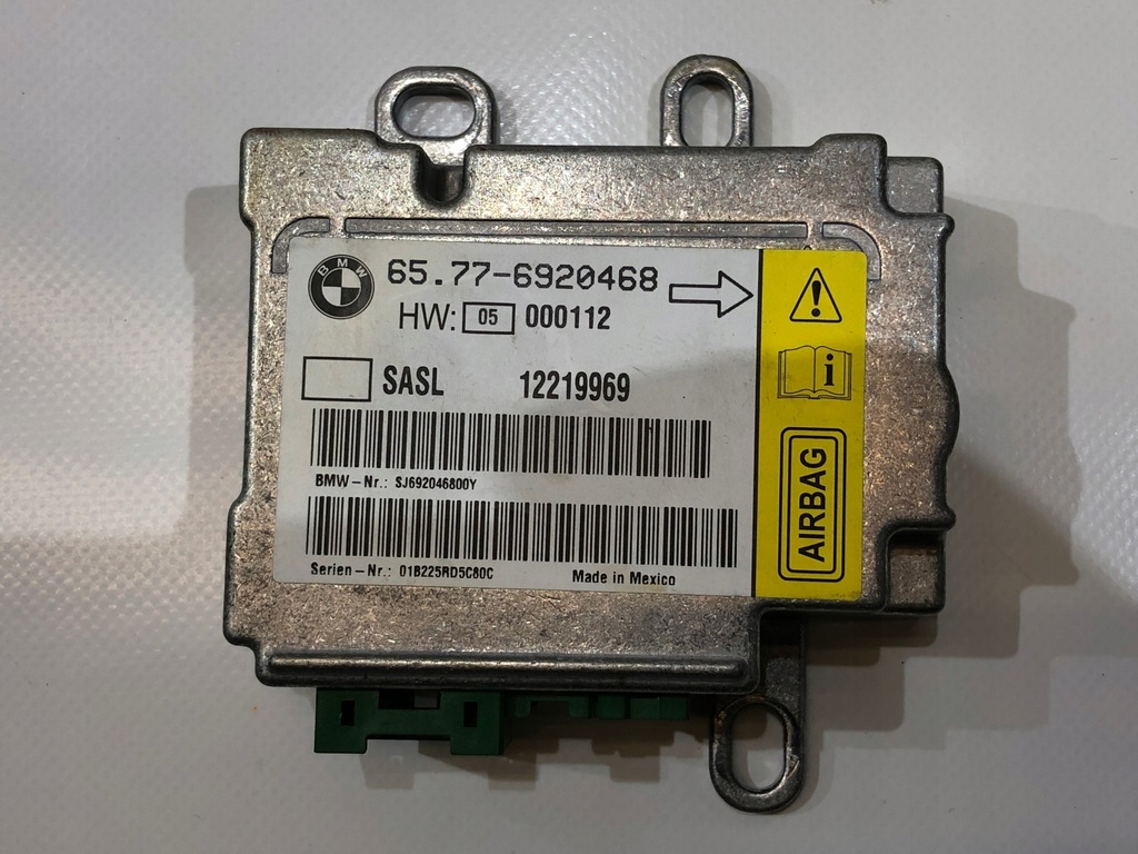 фото №1, Bmw 7 e65 датчик подушка безпеки модуль блок керування 3.6i
