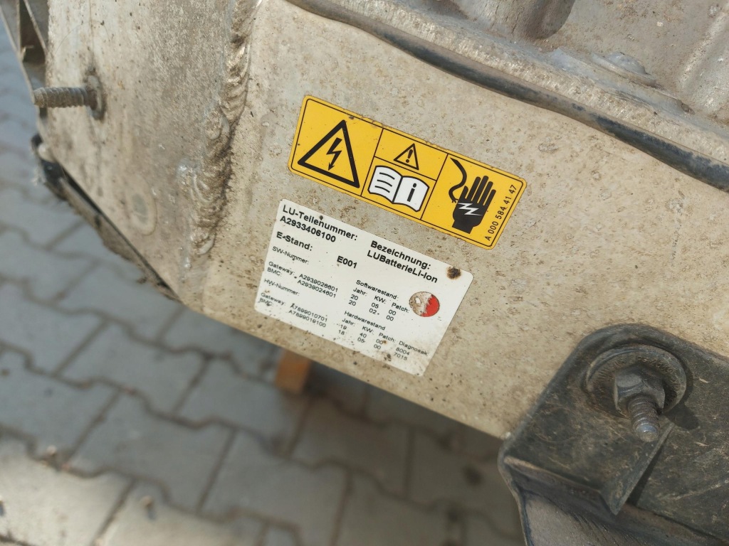 Mercedes eqc 400 w293, аккумулятор аккумулятор исправный 80kwh a2933406100 Недорого