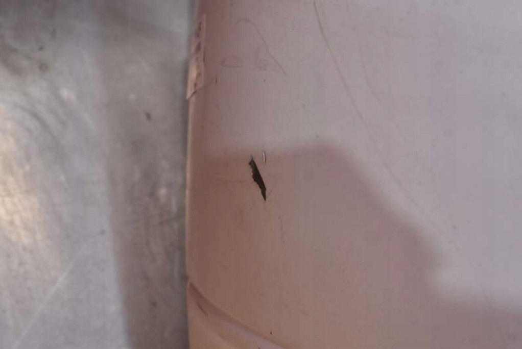 фото №9, Бампер перед передний белый dacia sandero 2 ii 12-20