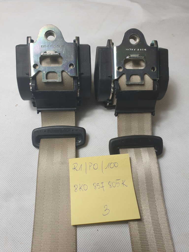 фото №1, Audi a4 b8 ремені безпеки задня комплект