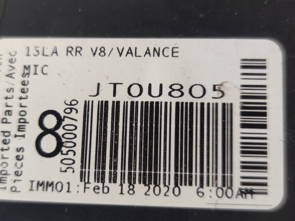 фото №12, Dodge challenger widebody задній бампер 2018+