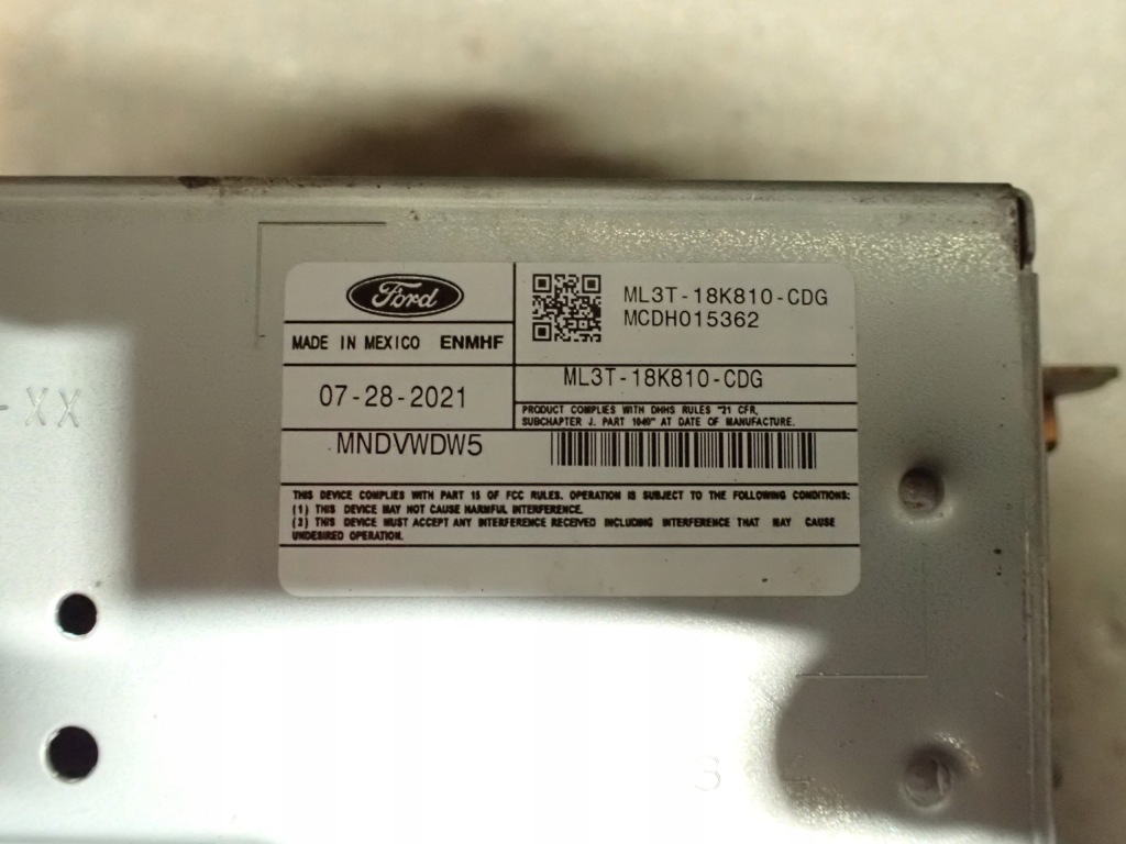 фото №10, Модуль радіо радіо приймач sync4 ford f150 lariat 2021-