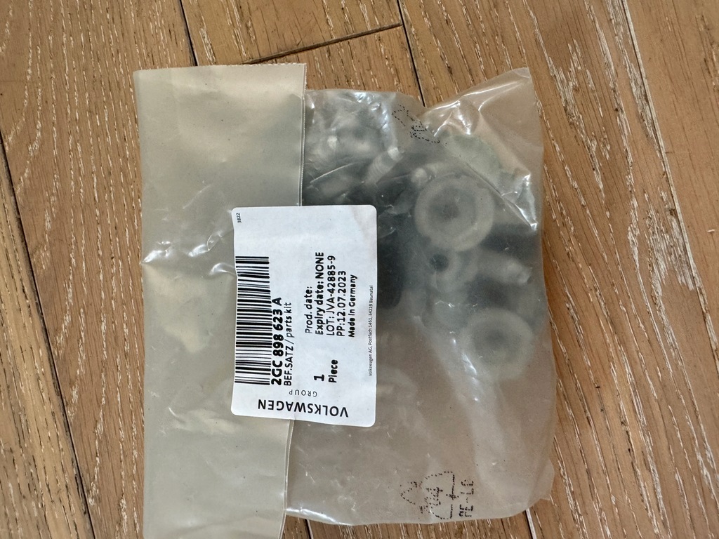 фото №5, Набор монтажный бампера перед vw t-roc 2gc