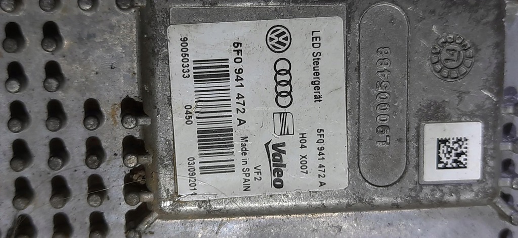 фото №7, Преобразователь модуль лампы peugeot 3008 l90032783