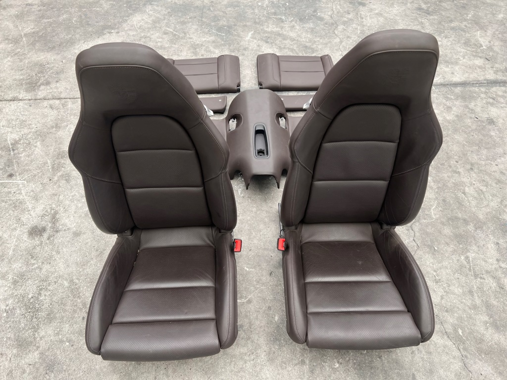 фото №1, Porsche 991 carrera сидіння сидіння оббивка заднє сидіння