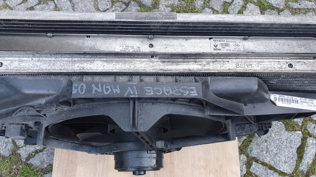 фото №7, Espace iv 2.2 dci радиатор wody кондиционер вентилятор