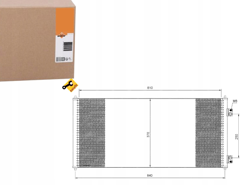 фото №1, Nrf 35651 конденсатор, кондиціонер