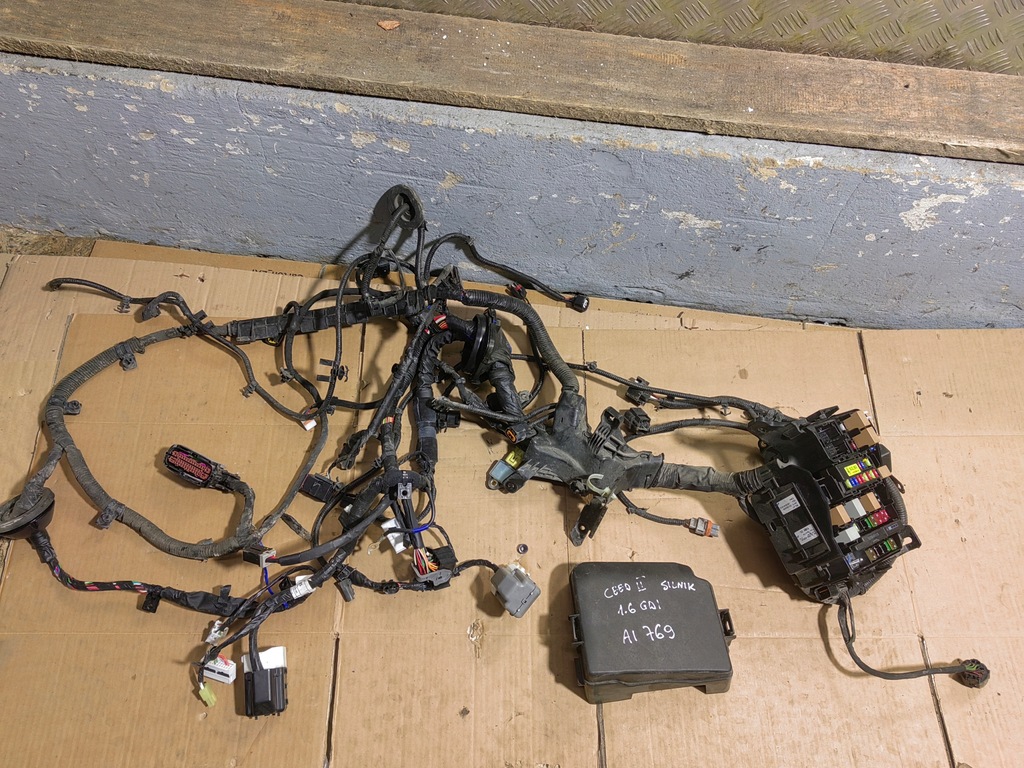 фото №1, Електропроводка джгут відсік двигуна kia ceed ii 1.6 gdi