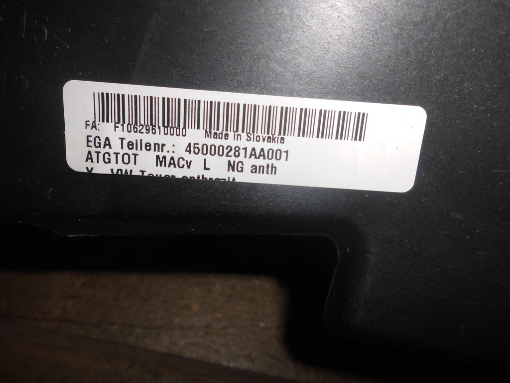 фото №9, Vw touareg 7l6 консоль w skórze