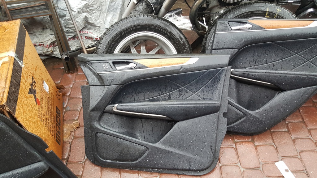 фото №4, Lincoln mkc обшивки оббивка двері шкіра