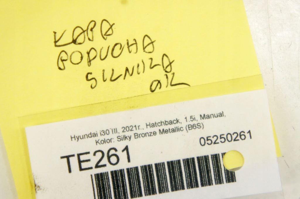 фото №7, Te261 hyundai i30 iii 1.5i подушка двигателя 21810-j7000