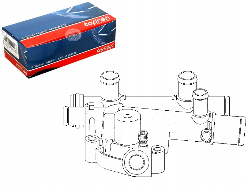 фото №1, Термостат 83c w корпус nissan interstar primas