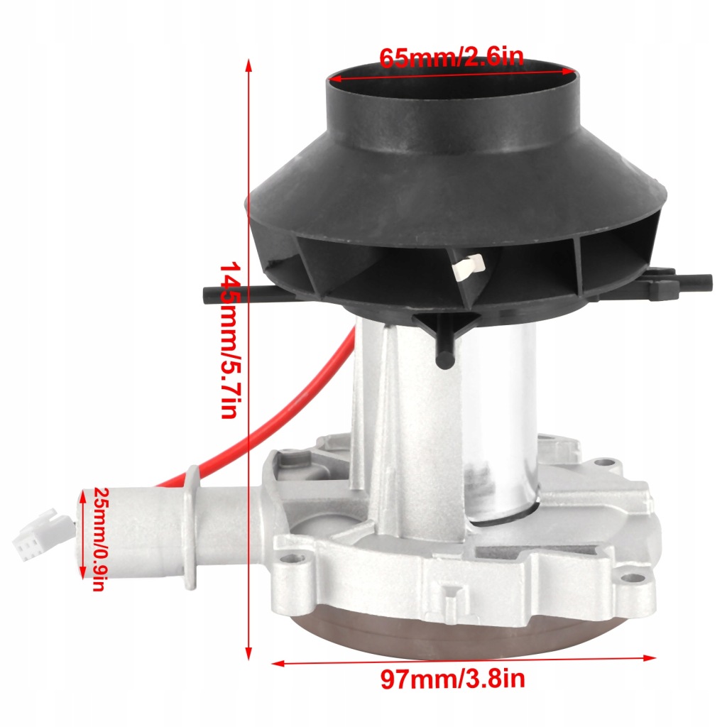 фото №6, Модуль двигателя вентилятор 5kw 12v отопитель