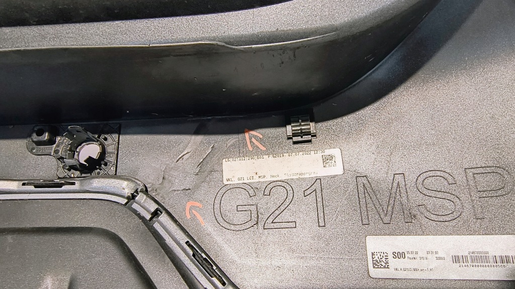 Бампер задняя задний bmw 3 g21 kombi m-pakiet lift lci 22- Доставка